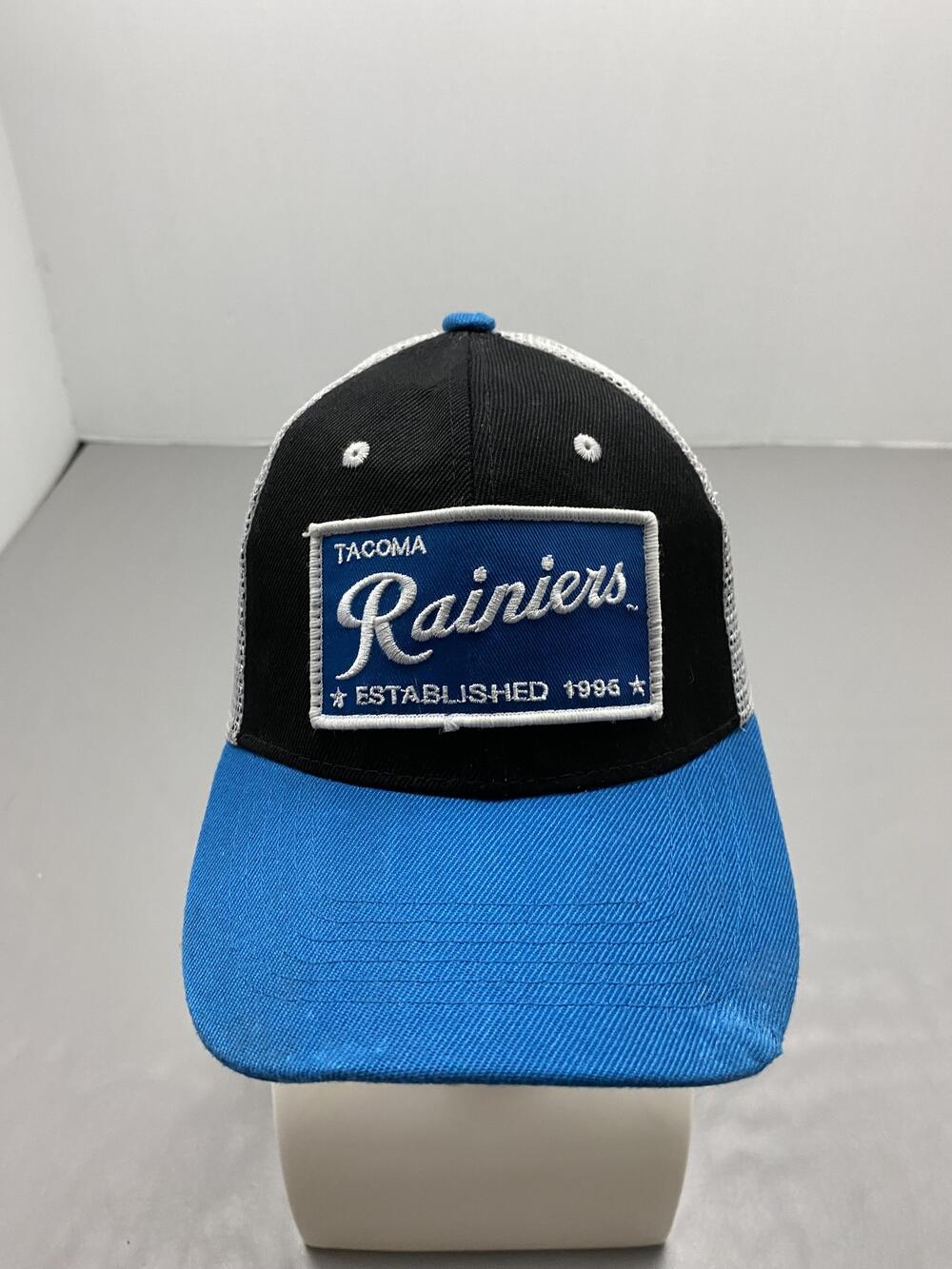 Tacoma Rainiers Hat Cap Strap Back Mens One Size Blue MILB Baseball Trucker